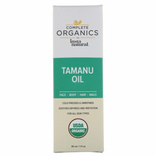 InstaNatural, Complete Organics, масло таману, 1 жидкая унция (30 мл)