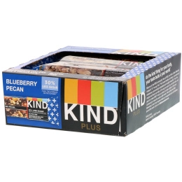 KIND Bars, Plus, Blueberry Pecan, 12 Bars, 1.4 oz (40 g) Each