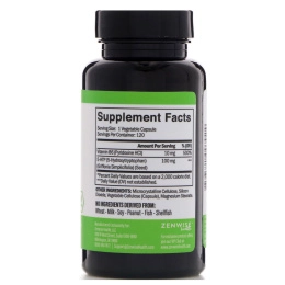 Zenwise Health, Средство для борьбы со стрессом с 5-гидрокситриптофаном, 100 мг, 120 вегетарианских капсул