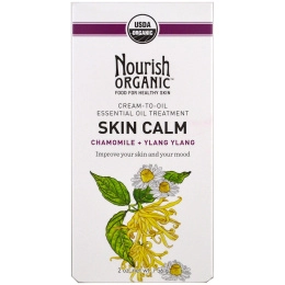Nourish Organic, Спокойствие кожи, Ромашка + иланг-иланг, 2 унции (56 г)