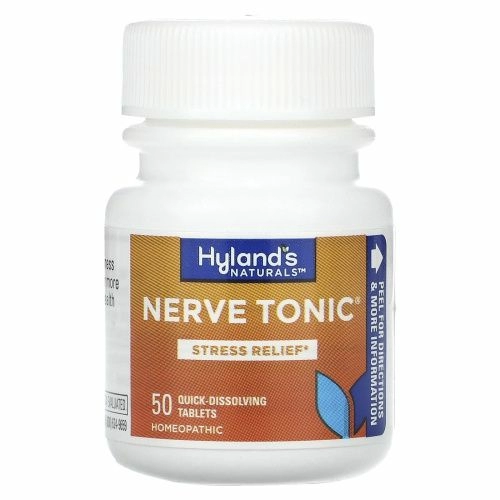 Hyland's Naturals, Тонизирующее средство для нервов 50 таблеток