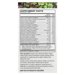 PlantFusion, Органические веганские мультивитамины для мужчин, 60 веганских таблеток