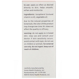 Home Health, Натуральный витамин Е, 0,5 жидких унции (14 мл)