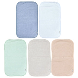 Green Sprouts, Stay Dry Burp Pads, Multicolor, 5 Pads