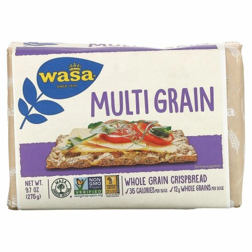 Wasa Flatbread, Хлебцы, Мультизерновые 9.7 унции (275 г)