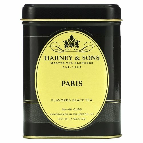 Harney & Sons, Черный чай, ароматизированный Париж, 4 унции