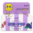 Koelf, Ice-Pop Hydrogel Eye Mask, Blueberry & Cream, 30 Pairs