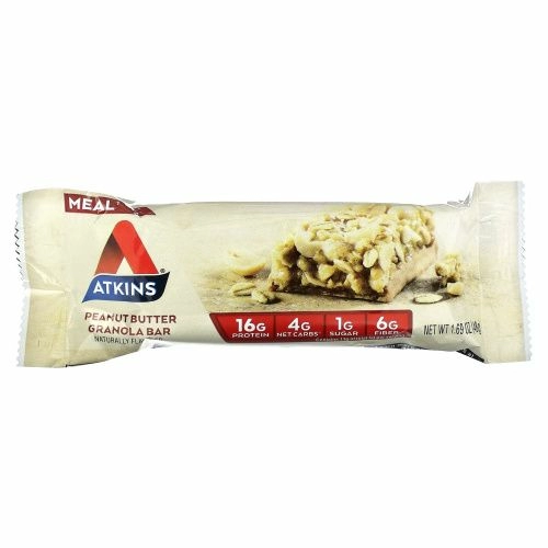 Atkins, Батончик протеиновой муки Гранола с арахисовым маслом 5 батончиков