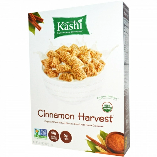 Kashi, Урожайные злаки с корицей, 16.3 унций (462 г)