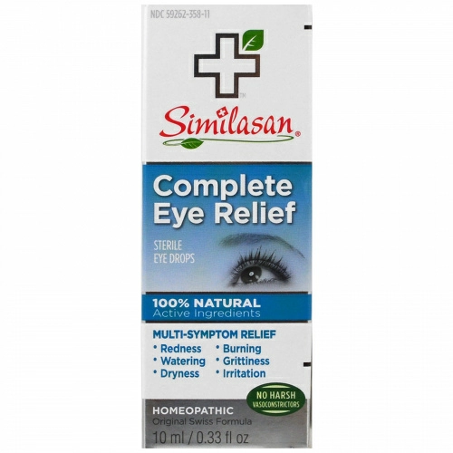 Similasan, Капли для глаз универсальные, стерильные, 10 мл (0.33 fl oz)