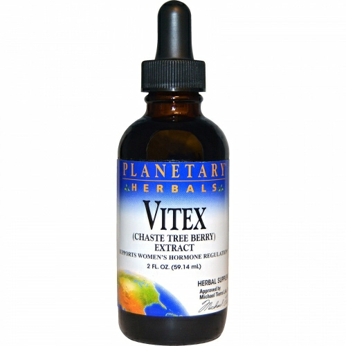 Planetary Herbals, Витекс, (экстракт ягод витекса священного), 2 жидкие унции (59,14 мл)