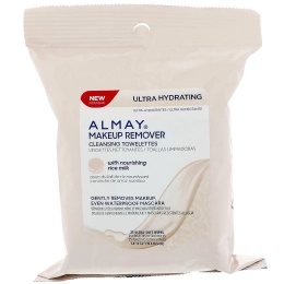 Almay, Ultra Hydrating Makeup Remover Cleansing Towelettes, 25 Towelettes