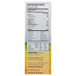 Jovial, Органическая традиционная паста (макаронные изделия), фузилли, 12 унций (340 г)