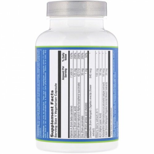 Vita Logic, Eye Formula, 60 Vegcaps