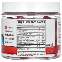 Zipfizz, Performance Gummies, жевательные таблетки для детей от 4 лет, со вкусом вишни, 72 жевательные таблетки