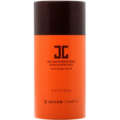 Jayjun Cosmetic, Ночная черная маска, усиливающая сияние кожи, на водной основе, 10 пакетов, .13 унц. (4 мл)