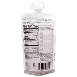 Plum Organics, Ешьте Ваши Цвета: Белый - Яблоко, Цветная Капуста и Порей, 3,5 унции (99 г)