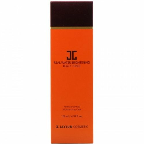 Jayjun Cosmetic, Черный тоник, усиливающий сияние кожи, на водной основе, 4,39 ж. унц.(130 мл)