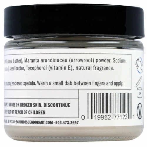 Schmidt's, Дезодорант, шиповник + ваниль, 2 унции (56,7 г)