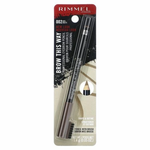 Rimmel London, Профессиональный карандаш для бровей, 002 светло-коричневый, 1,4 г