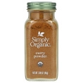 Simply Organic, Порошок карри, 3 унции (85 г)
