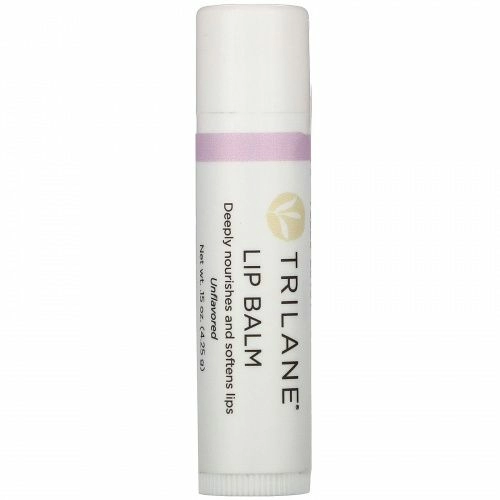 Trilane, Lip Balm, Unflavored, .15 oz (4.25 g)