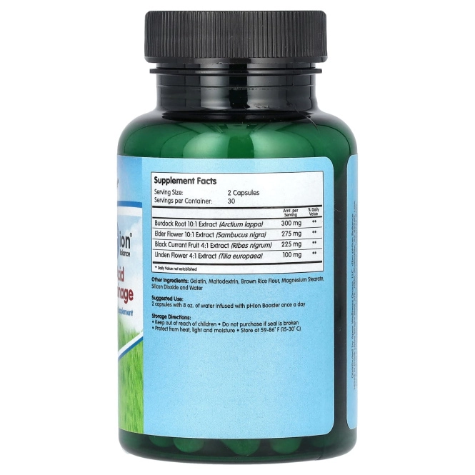 pHion Balance, Кислотная Добавка для Очистки Организма, 60 Капсул