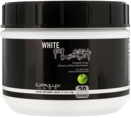 Controlled Labs, Белая вспышка, кислое зеленое яблоко, 316 г