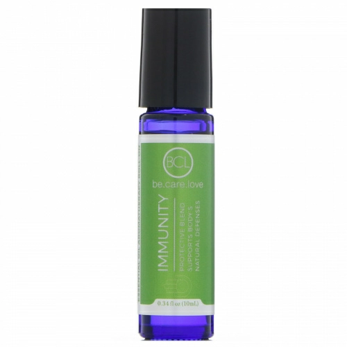 BCL, Be Care Love, Essential Oil Aromatherapy Roll-On, Immunity,  0.34 fl oz (10 ml)