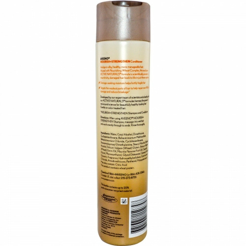 Aveeno, Active Naturals, Nourish+, Strengthen Conditioner, 10.5 fl oz