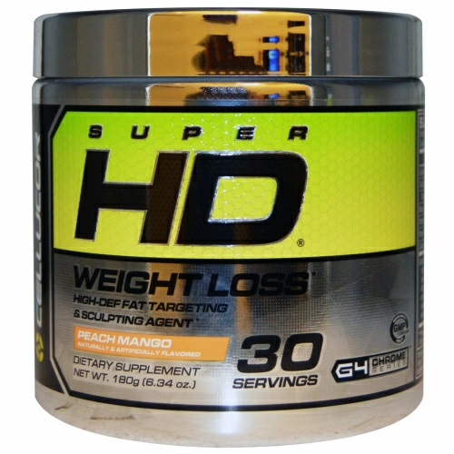 Cellucor, Super HD, Weight Loss, Peach Mango, 8.34 oz (180 g)