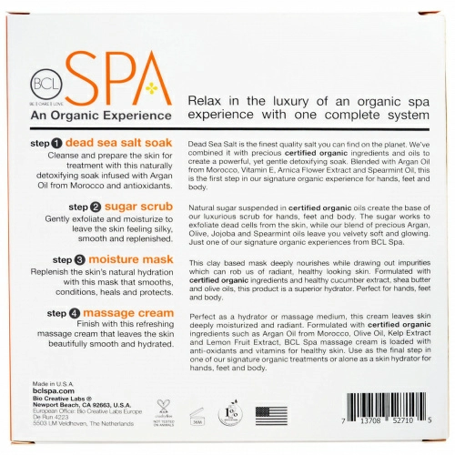 Petal Fresh, Spa, начальный набор из 4 шагов, антивозрастной, мандарин + манго, по 85 мл