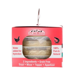 Pure Bites, Treat Mixer, For Cats, 2 Chicken Breast, 2 Chicken & Shrimp, 4 Pack, 1.76 oz (50 g) Each