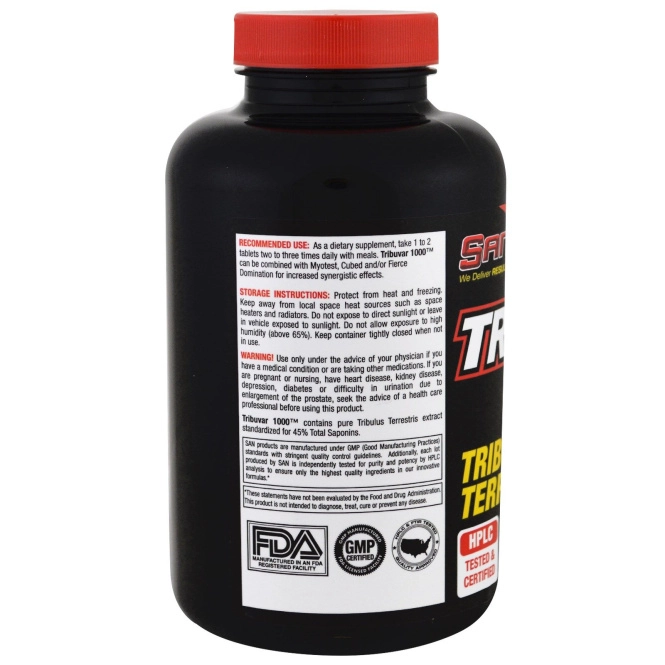 SAN Nutrition, Tribuvar 1000, 180 таблеток