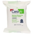 CeraVe, Салфетки для снятия макияжа, ультрамягкие, 25 влажных салфеток