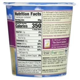 Dr. McDougall's, Суп с черными бобами и лаймом, 3,4 унции (95 г)