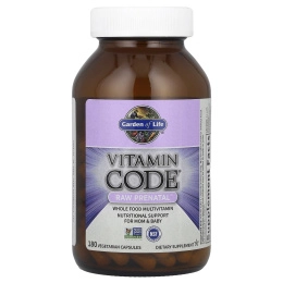 Витамины для беременных Vitamin Code Garden of Life Raw Prenatal, 180 вегетарианских капсул