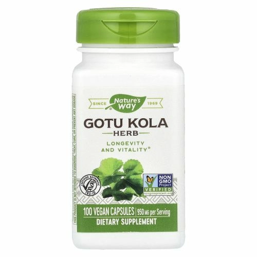 Nature's Way, Готу кола, 950 мг, 100 веганских капсул