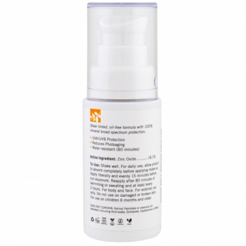 MyChelle Dermaceuticals, Солнцезащитный жидкий тинт SPF 50, нормальный, светло-бежевый, 1 унция (30 мл)