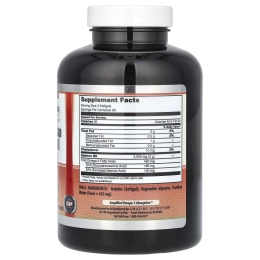 Amazing Nutrition, Жир дикого аляскинского лосося, 2000 мг, 180 мягких таблеток