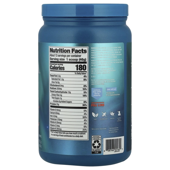 Vega, Premium Protein + Supergreens ™, ягоды, 624 г (1 фунт 6 унций)