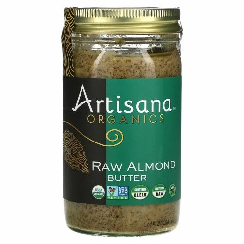 Artisana, Органический чистое миндальное масло, 14 унц. (397 г.)