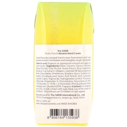 The Saem, Крем для рук с бананом "Фруктовый пунш", 1,69 жидкой унции (50 мл)