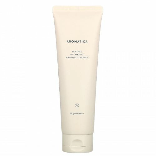 Aromatica, Tea Tree Balancing Foaming Cleanser, 6.3 oz (180 g)