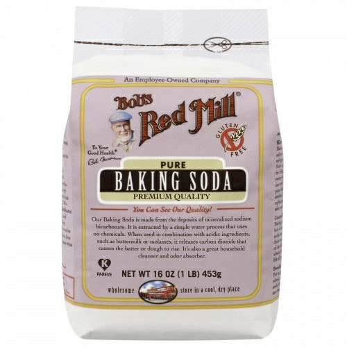 Сода пищевая Bob's Red Mill для выпечки, без глютена, 16 унций (453 г)