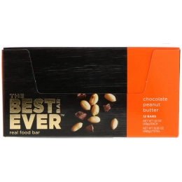 Best Bar Ever, Шоколадное арахисое масло, 12 батончиков, 1,41 унц. (40 г) каждый