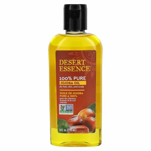 Desert Essence, 100% масло жожоба, 4 жидких унций (118 мл)