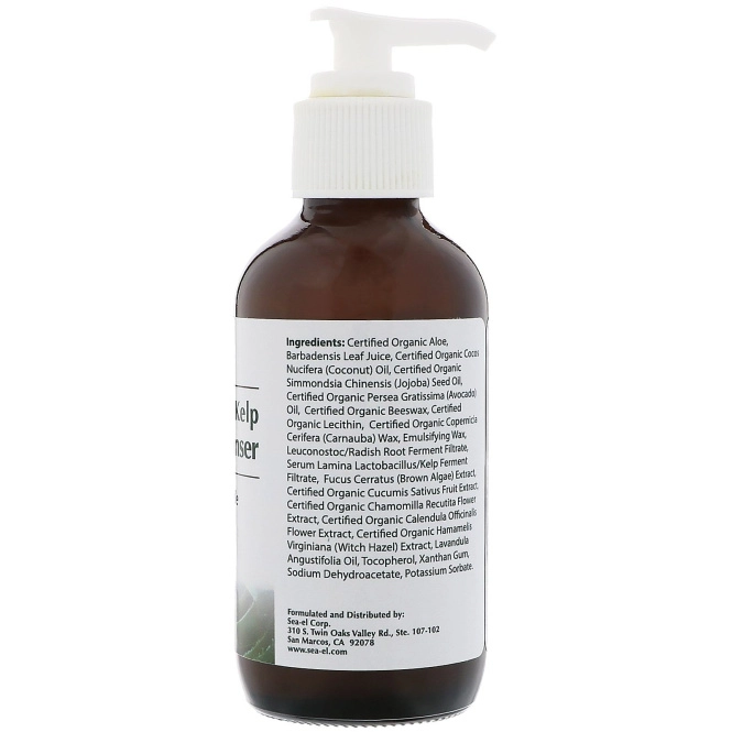 Sea el, Средство для умывания с авокадо и ламинарией, 4 унции