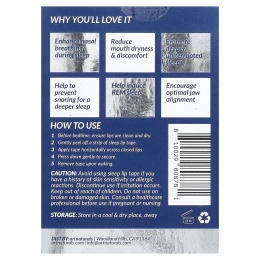 artnaturals, Лента для губ, 60 полосок