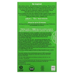 Pukka Herbs, Травяной чай Three Mint, без кофеина, 20 пакетиков, 32 г